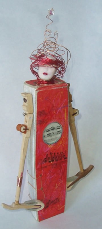 Bibliophile 1 &bull; Recycled Art