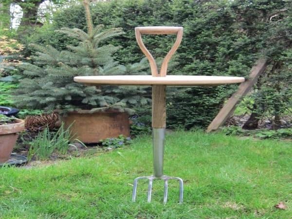 Garden Fork Table 1 &bull; Recycled Furniture