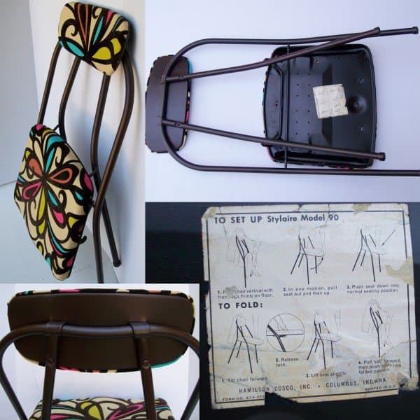 Vintage Folding Chair Refreshed 3 &bull; Recycled Furniture