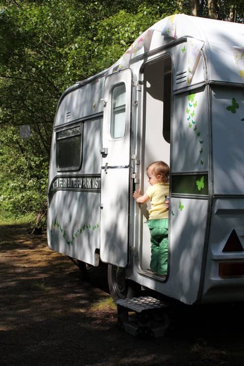 one of the 1st visitors Caravan Visitor Centre 1 • Mechanic & Friends