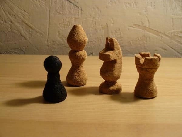csoport Chess Set Made of Corks 1 • Recycled Cork