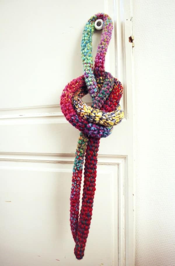 Skipping-rope with Leftover Yarn 1 &bull; Clothing