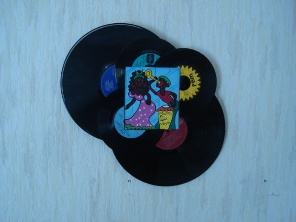 Vynil Picture Frames 1 &bull; Recycled Vinyl