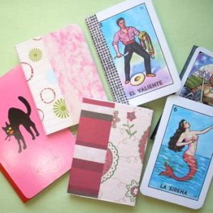 Notepad with Playing Card 13 &bull; Recycled Furniture