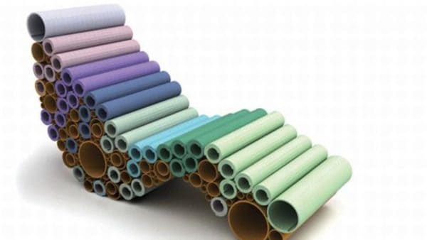 Reused Carpet Sofa 1 &bull; Recycled Furniture