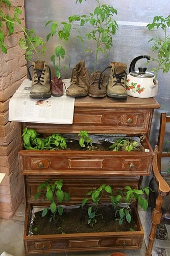 repurposed furniture