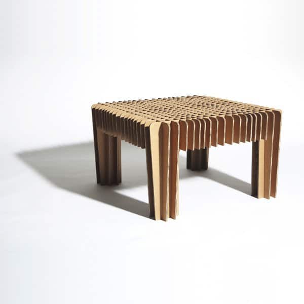 Bare-bones Carton Furniture 2 &bull; Recycled Cardboard