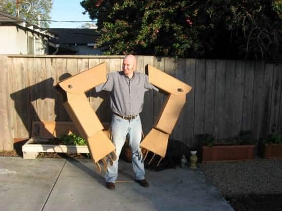 Diy: Giant Robot Arms 2 &bull; Recycled Cardboard