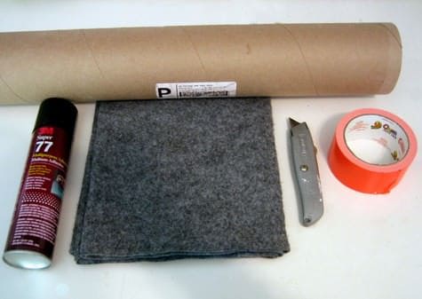 Diy: Wine Rack Made Out Of Mailing Tube 3 &bull; Do-It-Yourself Ideas