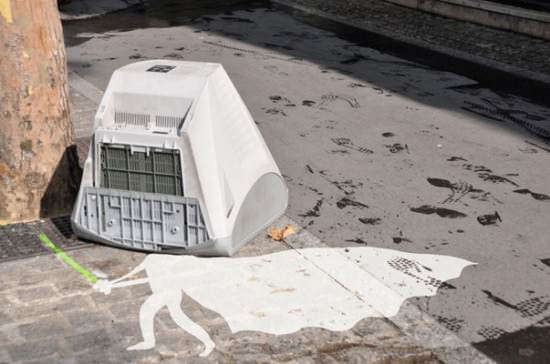 White Vador ! 1 &bull; Interactive, Happening & Street Art
