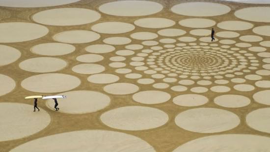 Sand Art by Jim Denevan 2 &bull; Interactive, Happening & Street Art