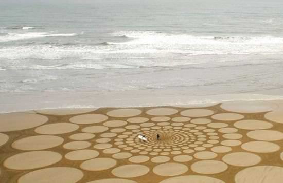 Sand Art by Jim Denevan 1 &bull; Interactive, Happening & Street Art