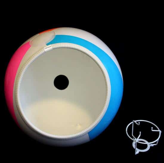 Beach Ball Into Lampshade 3 &bull; Lamps & Lights