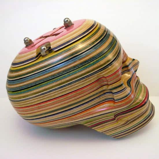 Skateboard Art 1 &bull; Recycled Art