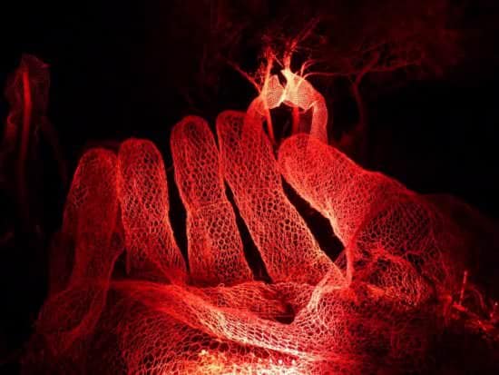 Wire Sculpture 1 &bull; Recycled Art