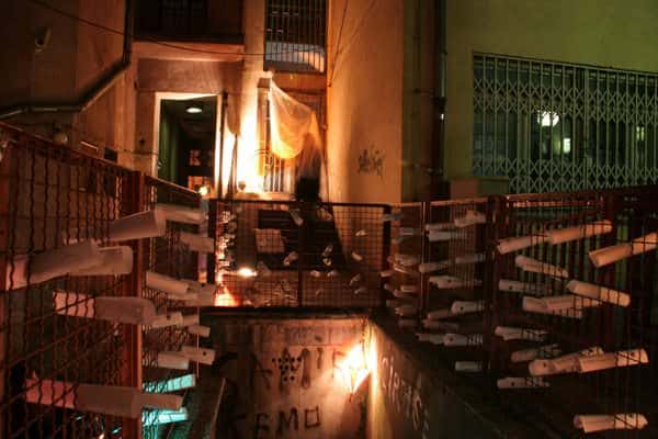 Lighting Up Sarajevo ! 1 &bull; Interactive, Happening & Street Art