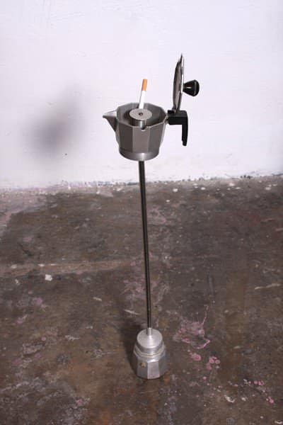Coffee Maker Repurposed Into Ashtray 1 &bull; Accessories