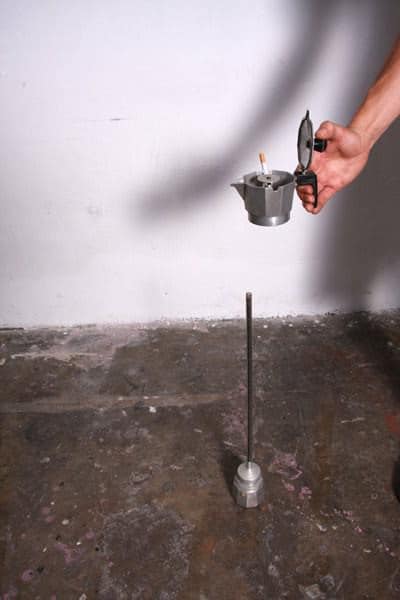 Coffee Maker Repurposed Into Ashtray 4 &bull; Accessories