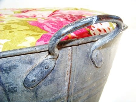 Upholstered Ottoman Tub 3 &bull; Clothing