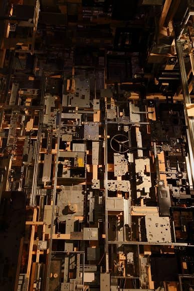 Spectacular Dead Computers Room Installation ! 6 &bull; Recycled Art