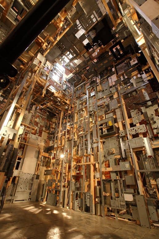 Spectacular Dead Computers Room Installation ! 5 &bull; Recycled Art
