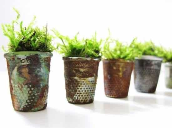 Thimble Garden 2 • Recycling Metal • Recyclart Thimble Garden 1 • Recycling Metal