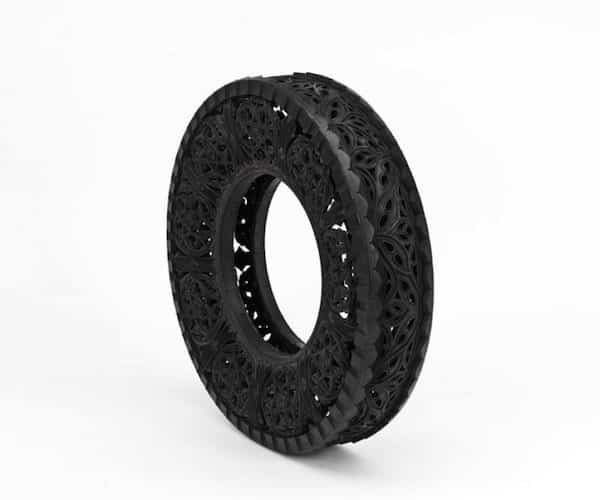 Car Tires Art 1 &bull; Recycled Art