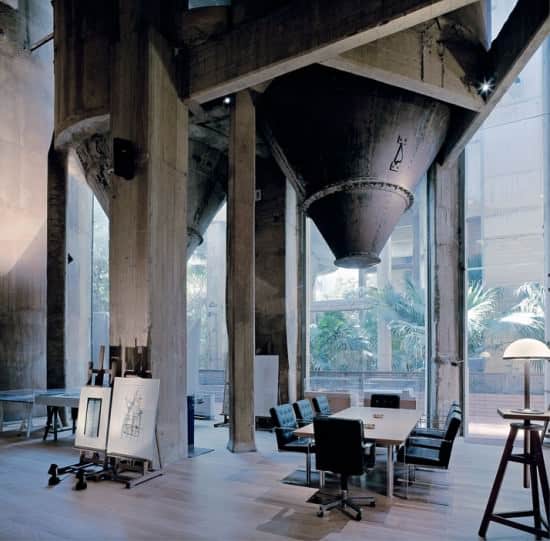 Ricardo-Bofill-cement-factory-yatzer-2 Old Cement Factory Transformed Into Workspace 1 • Home Improvement