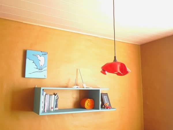 Hanging Flower Made from Melted Vinyl Record 1 &bull; Lamps & Lights