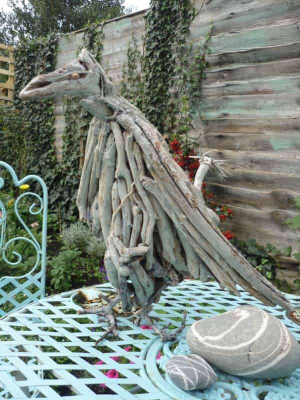 bird-006 Josie Art: Sculptures From Found Objects 1 • Recycled Art