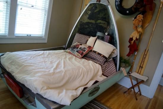 Upcycled Boat Into Bed 1 &bull; Mechanic & Friends