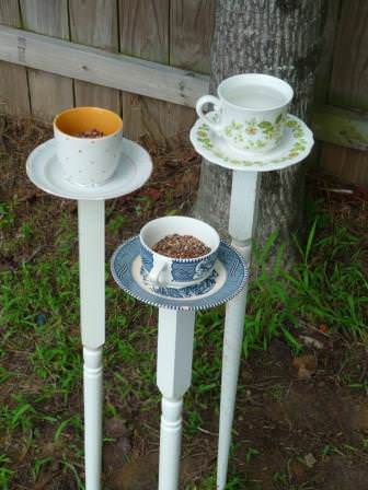 Diy : Tea Cup Bird Feeder 1 &bull; Garden Ideas