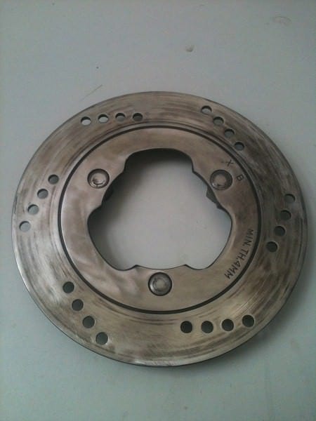 Moto Brake Disc Trivet 1 • Accessories • Recyclart photo