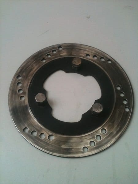 Moto Brake Disc Trivet 2 • Accessories • Recyclart photo1