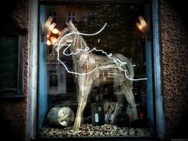 Wooden Horse 1 &bull; Recycled Art