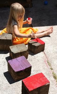Diy: Giant Wooden Blocks 4 &bull; Do-It-Yourself Ideas