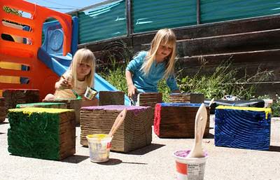 Diy: Giant Wooden Blocks 2 &bull; Do-It-Yourself Ideas