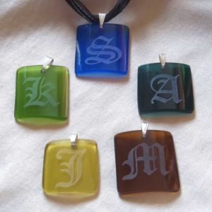 Recycled Wine Bottle Jewelry 3 &bull; Recycled Glass