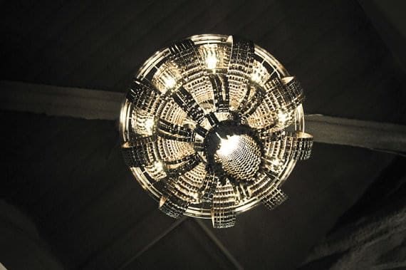 Facaro: Recycled Bicycle Chandeliers 2 &bull; Lamps & Lights