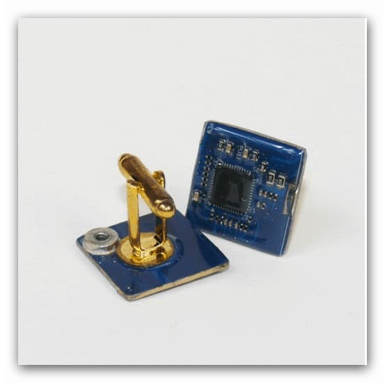 Old Circuit Boards Upcycled Into Jewels 1 &bull; Recycled Electronic Waste