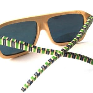 Recycled Skateboard Sunglasses 3 &bull; Recycled Sports Equipment