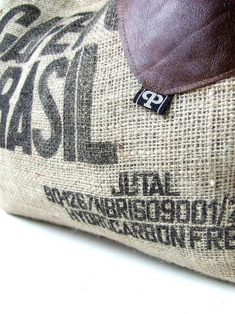 Recycled Coffee Sack Bag 2 • Accessories • Recyclart 563071_10150645562752061_1071087623_n