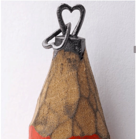 Pencil Miniature Art 7 &bull; Recycled Art