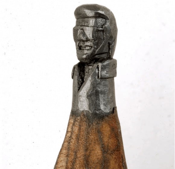 Pencil Miniature Art 5 &bull; Recycled Art