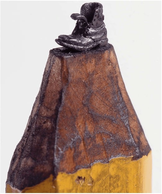 Pencil Miniature Art 3 &bull; Recycled Art