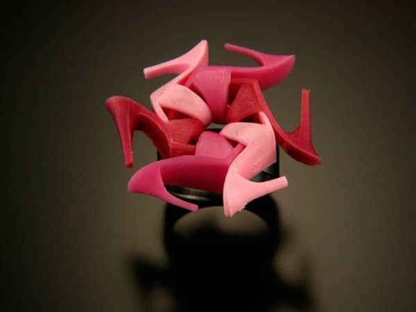 Upcycled Barbie Doll Parts Jewelry 7 • Accessories • Recyclart ooak-rings-02