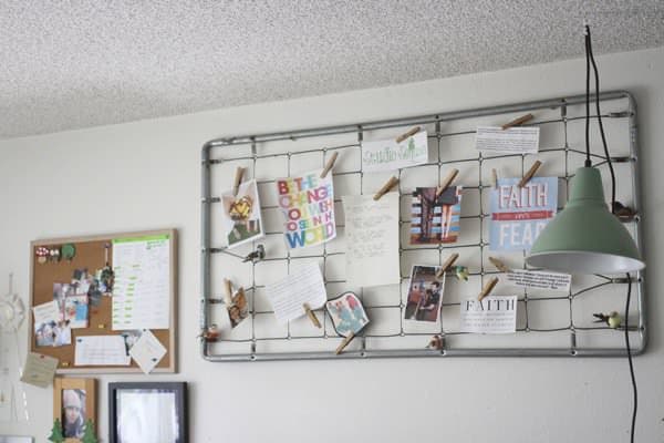 recycled-bed-spring-inspiration-note-memo-photo-board-trashy-crafter-5