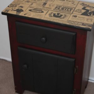 Vintage Dresser Nightstand 9 &bull; Recycled Art