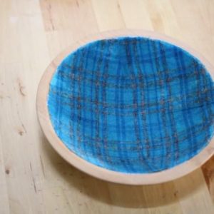 Fabric Jewelry Bowl 11 &bull; Recycled Art