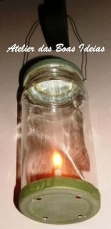 Lantern Made with Glass Jar 1 • Do-It-Yourself Ideas • Recyclart GE DIGITAL CAMERA